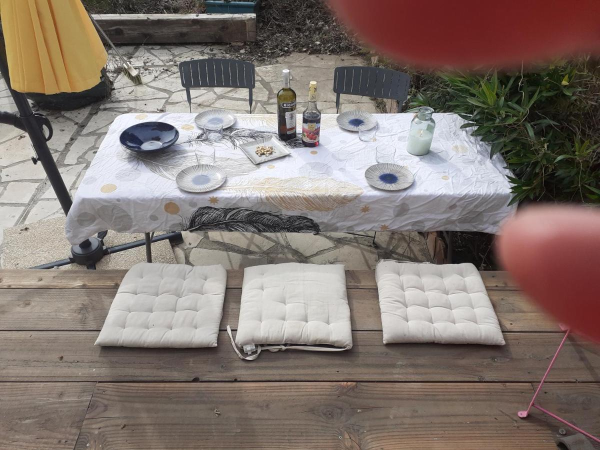 Au Soleil De La Grande Bleue Villa Sainte-Marie-la-Mer Ngoại thất bức ảnh